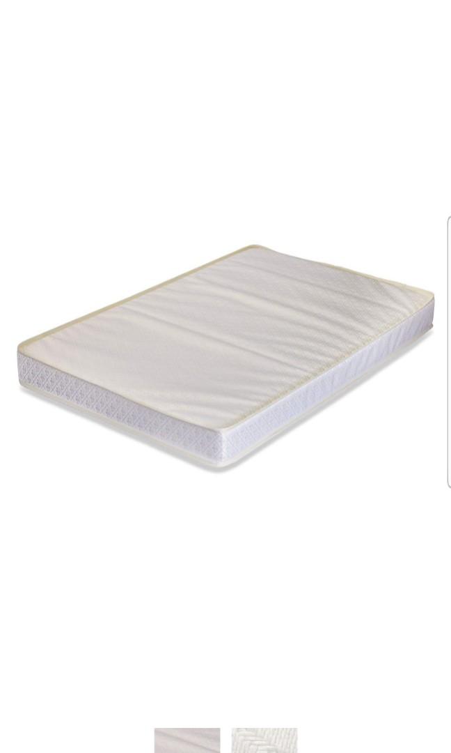 La Baby 3 Portable Mini Crib Mattress With Organic Cotton Layer
