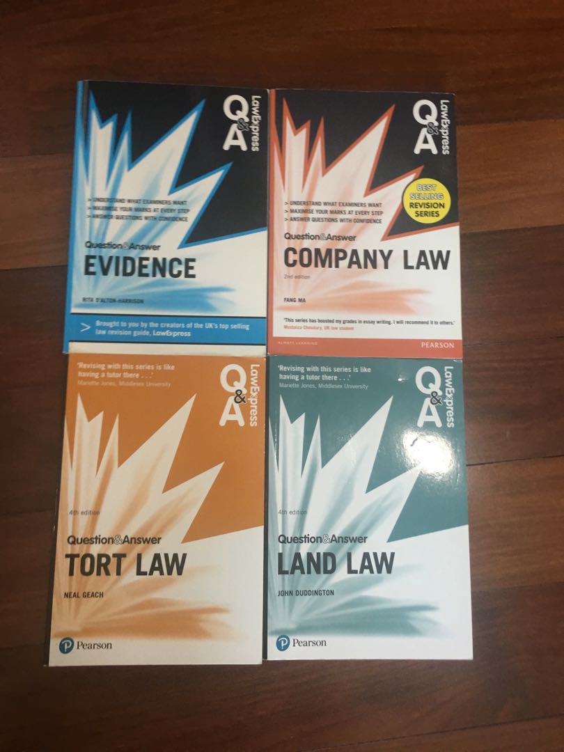Law Express Question Answer Company Evidence Tort Land - 