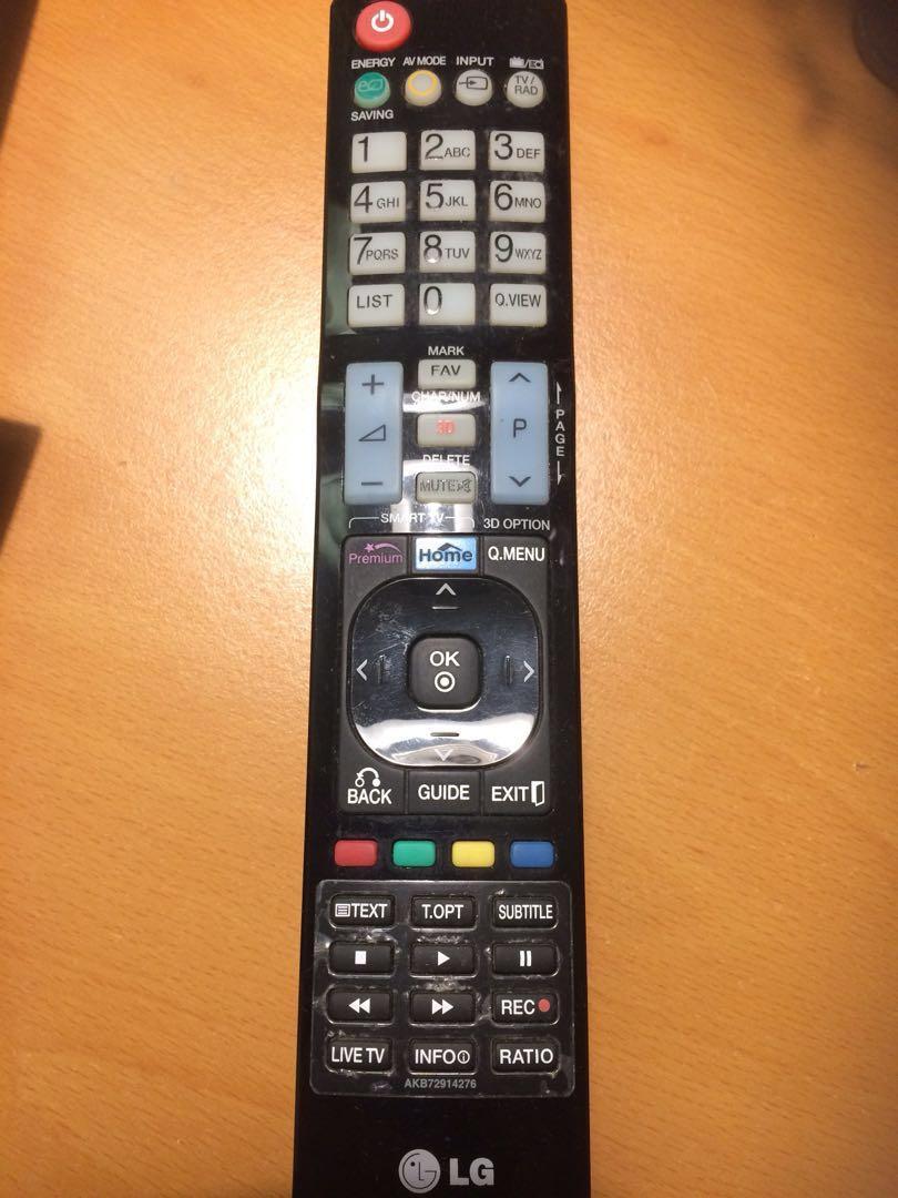 LG TV Remote Control, TV & Home Appliances, TV & Entertainment, TV on