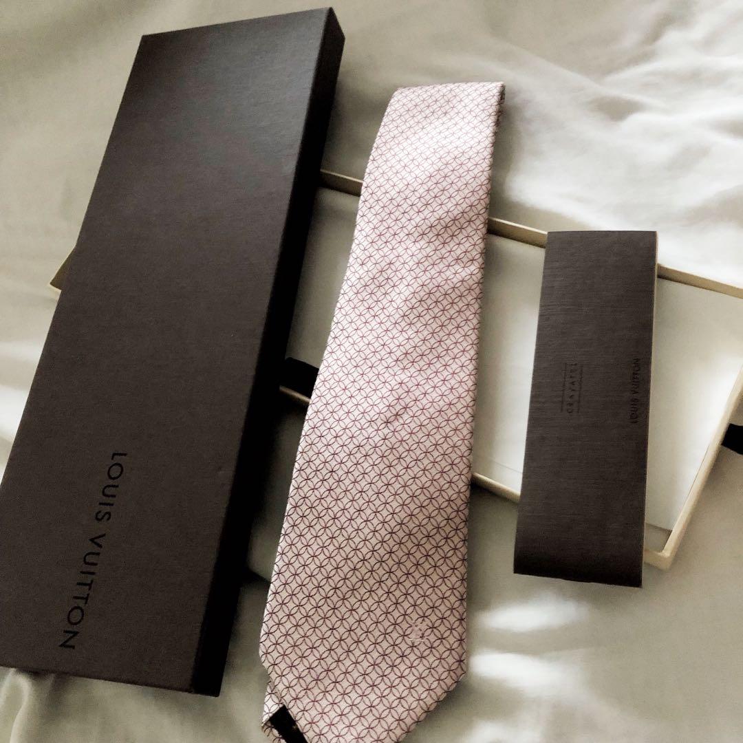 Louis Vuitton Tie Clip Authentic, Fesyen Pria, Aksesoris, Dasi