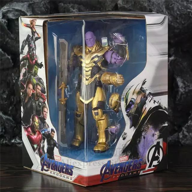 Marvel Avengers End Game Armored Thanos By Zd Toys Not Marvel Legends Hobbies Toys Toys Games On Carousell