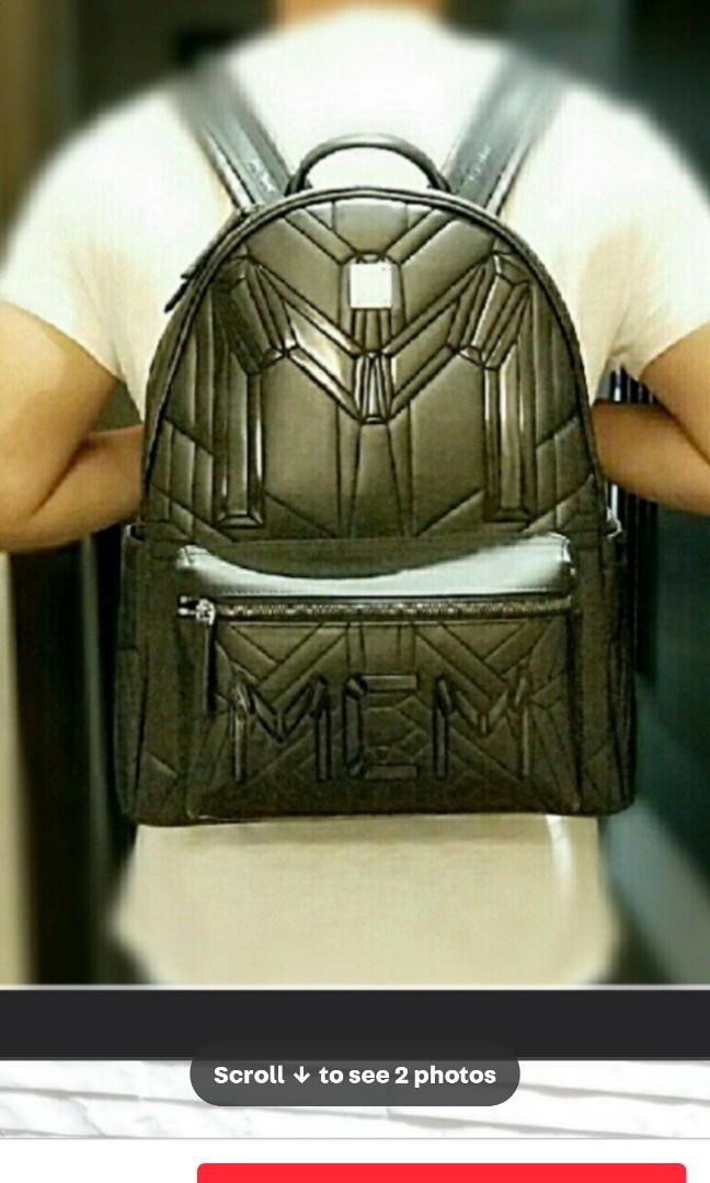 MCM BIONIC(BLACK) (Category: Bags & Wallets) located in Singapore. Submitted by chuborange (Listing ID 246123413, Image 2). Description: Limited Edition MCM BIONIC BACKPACK in Black. Probably the only listing in Singapore!! Was told that MCM is no longer producing the Bionic Backpack in Black!! This is your chance to get hold of the World's Renowned Backpack. With its rarity ,you are sure to stand out from the crowd Made for both man and women. B