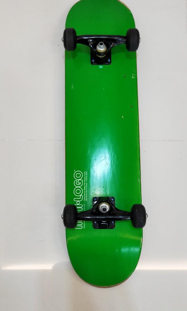 Mini Logo Skateboard equipped with Mini Logo Trucks and wheels, Sports
