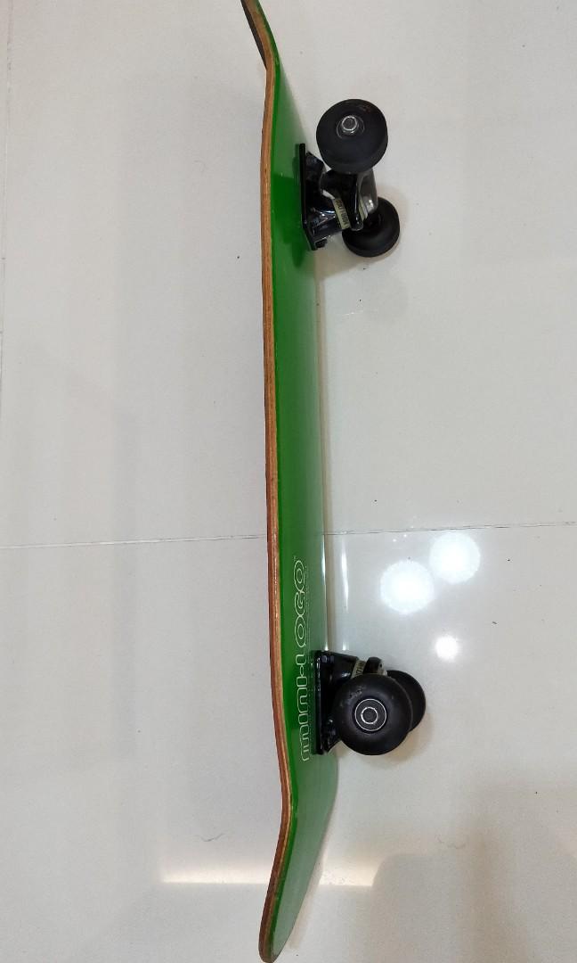 Mini Logo Skateboard equipped with Mini Logo Trucks and wheels, Sports
