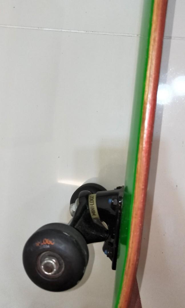 Mini Logo Skateboard equipped with Mini Logo Trucks and wheels, Sports