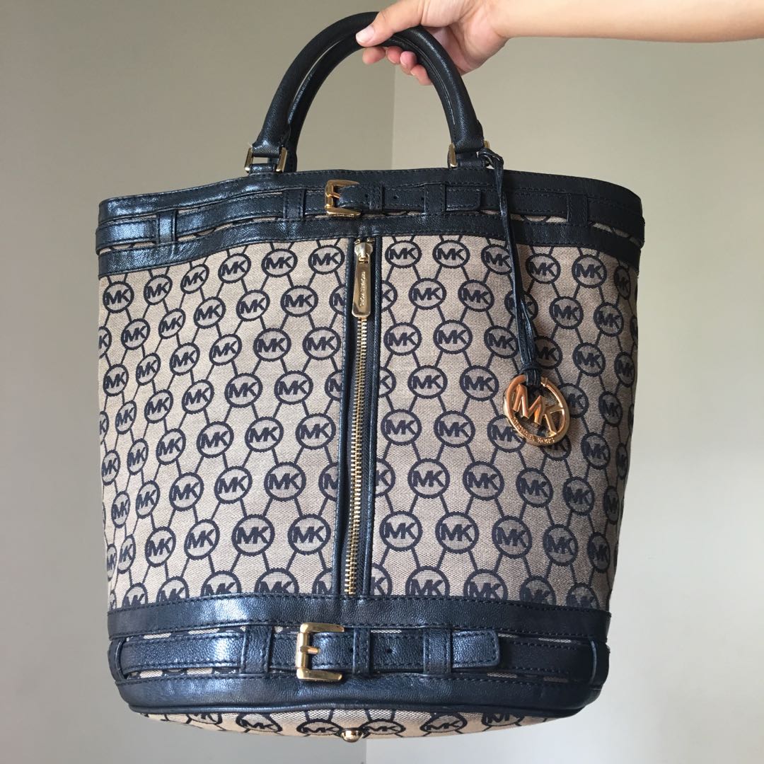 mk monogram tote