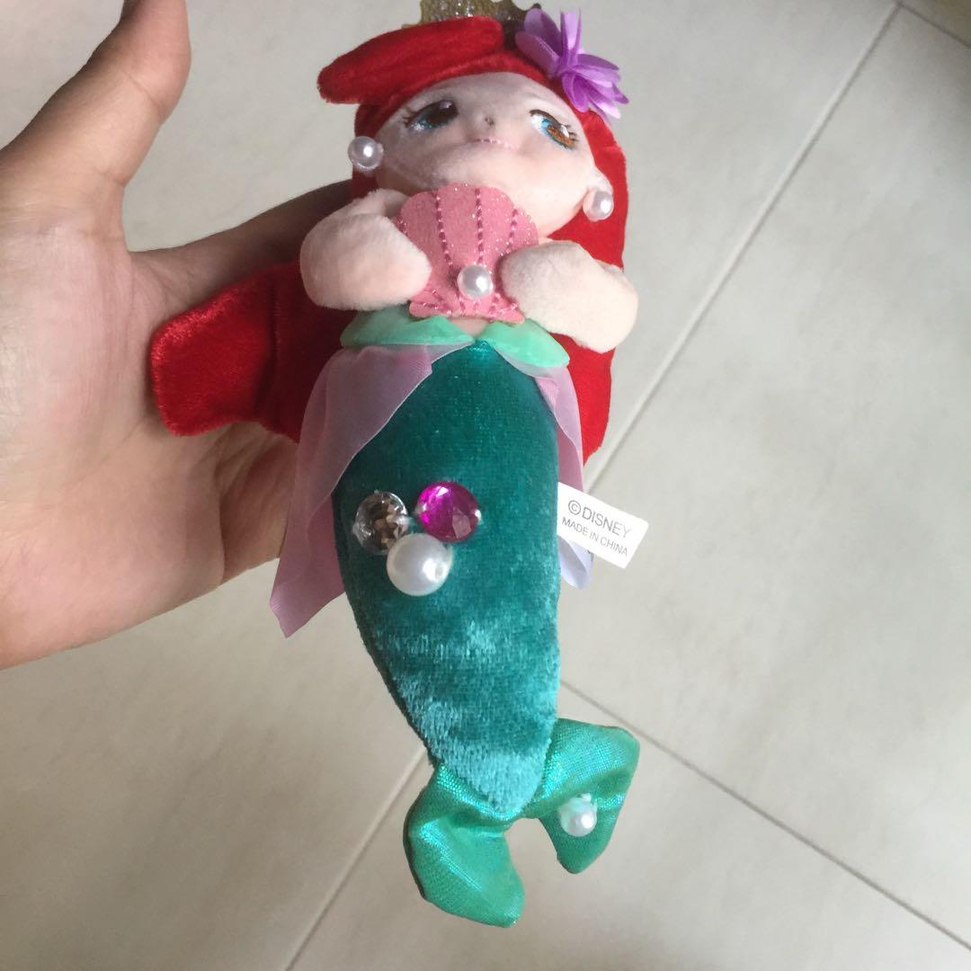 My little mermaid plush bag charm, Hobbies & Toys, Toys & Games on