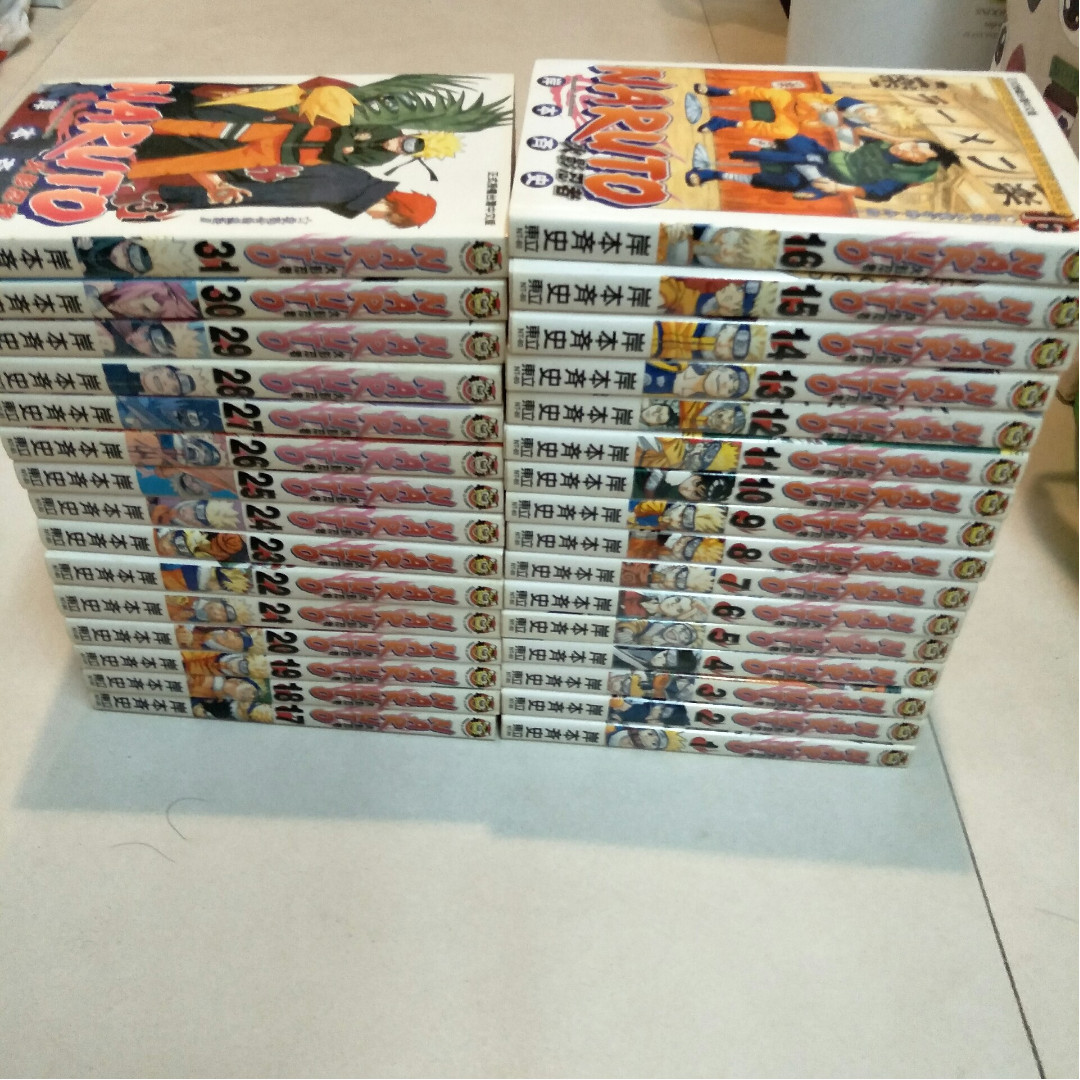 Naruto 火影忍者 1 72 Complete Chinese Manga 漫画 From Tong Li By 岸本斉史 Books Stationery Comics Manga On Carousell