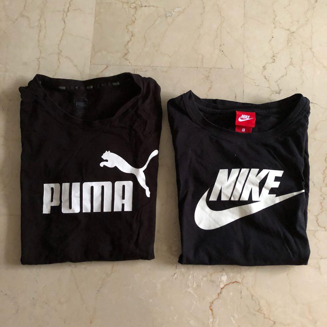 Nike \u0026 Puma T Shirts, Men's Fashion 