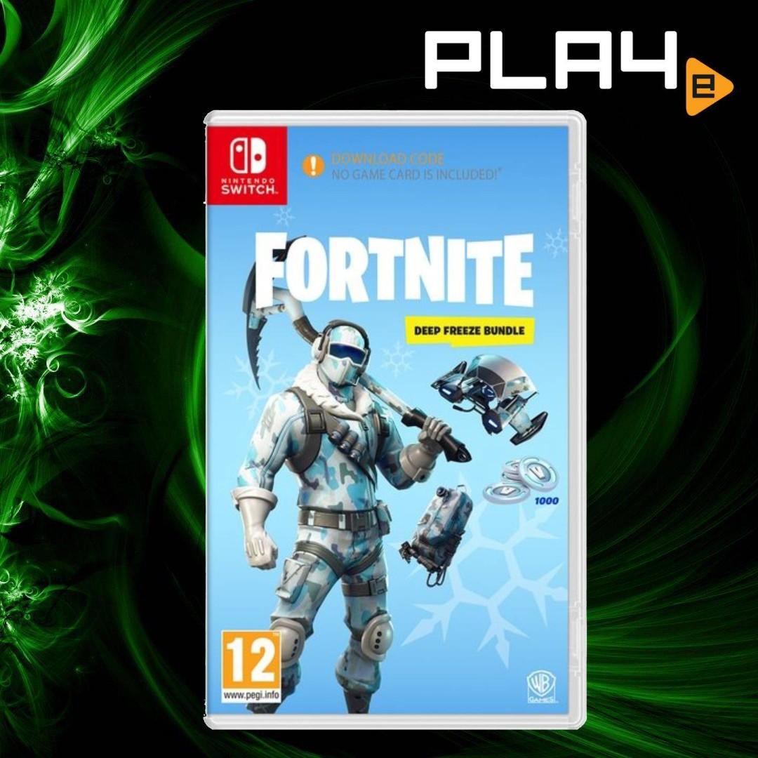 Nintendo Switch Fortnite Deep Freeze Bundle Dlc Eu Brand New Toys Games Video Gaming Video Games On Carousell