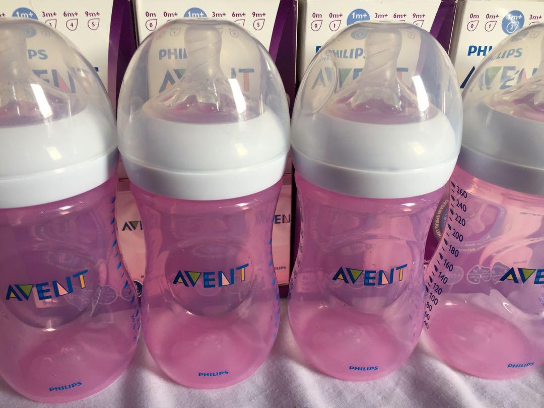 Avent sales colored bottles