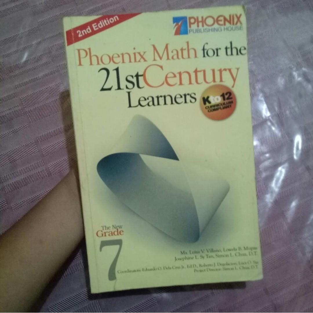 Phoenix Math For The 21st Century Learners (Grade 7 Math Book), Hobbies ...