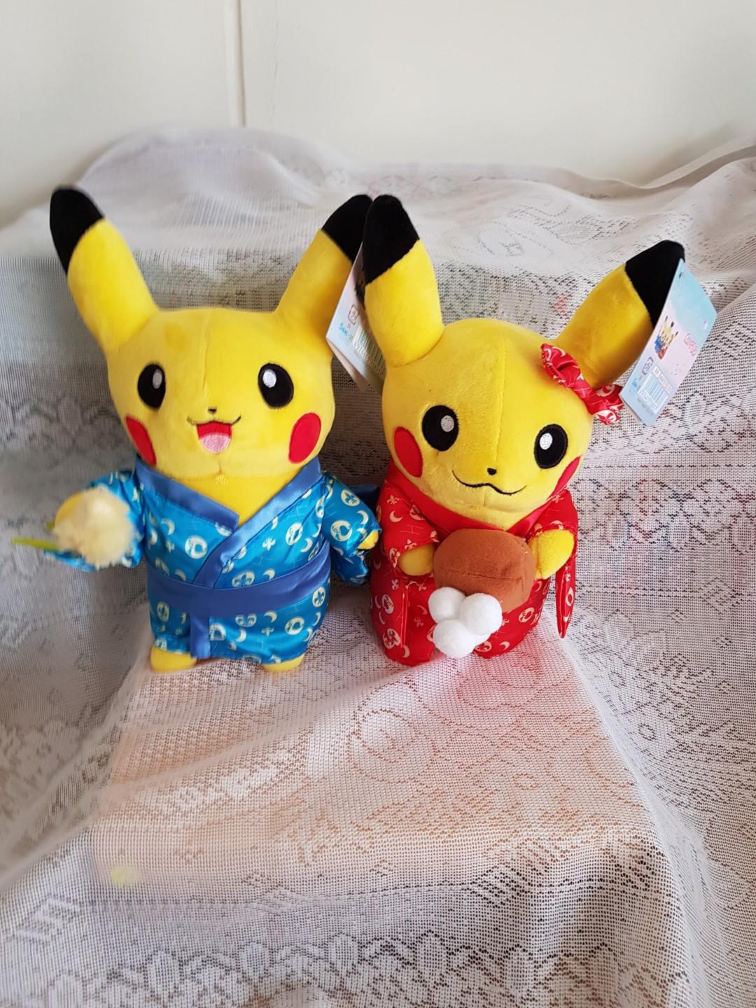 pikachu kimono plush