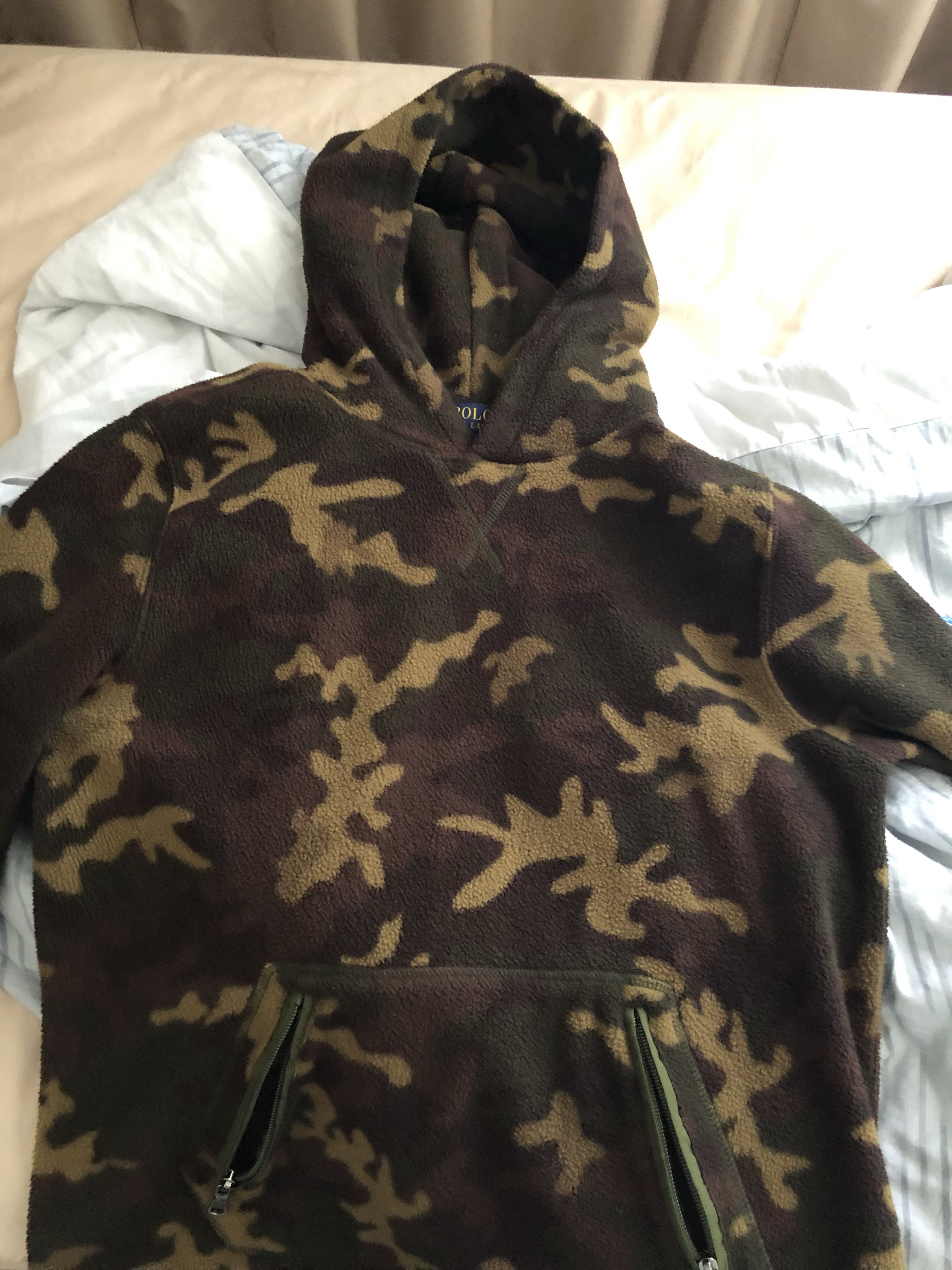 Polo Ralph Lauren Camo Hoodie Men s Fashion Tops Sets Tshirts