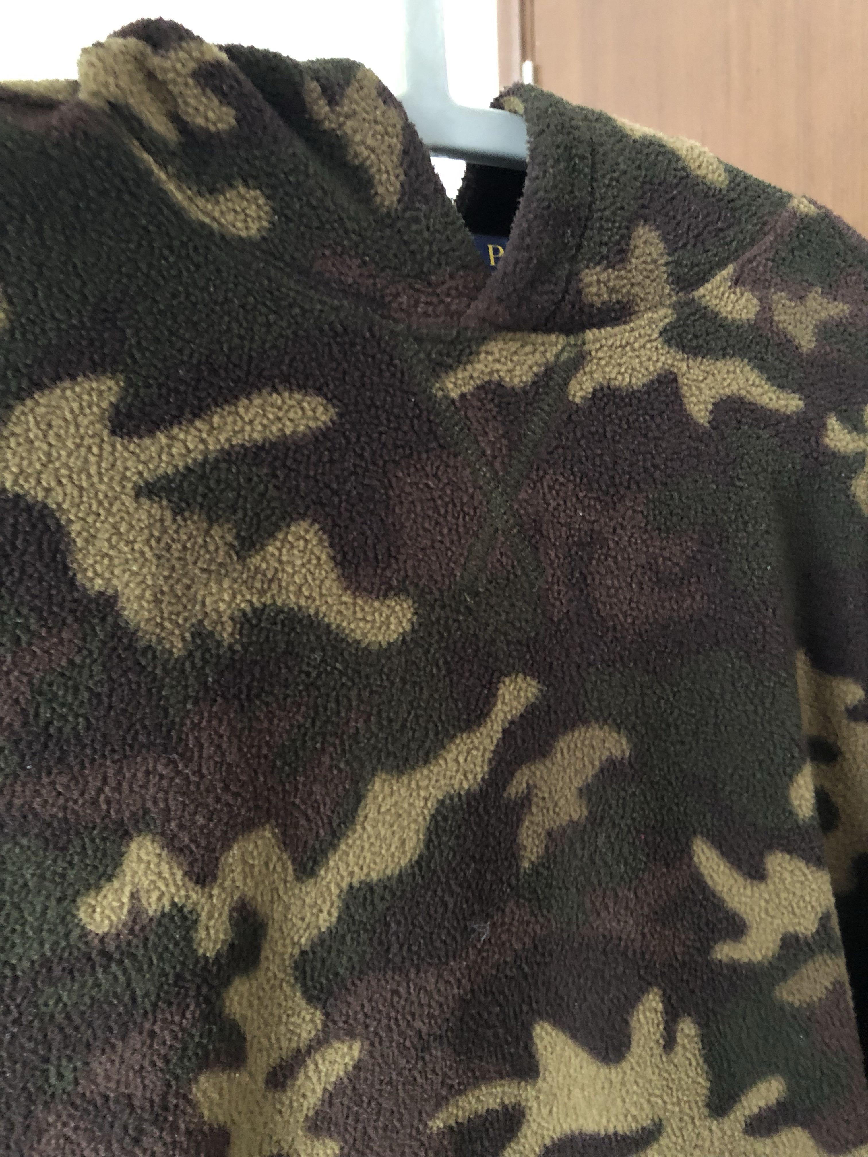 Ralph lauren blue camo hoodie store