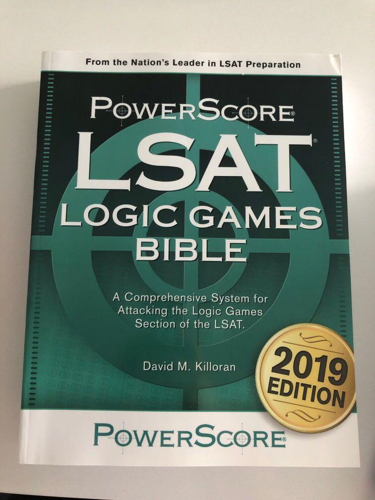 Powerscore Lsat Logic Games Bible Textbooks On Carousell