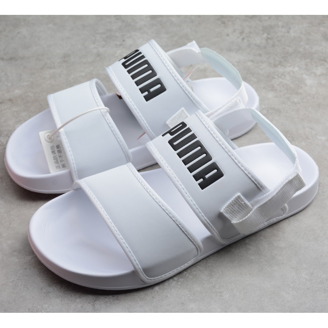Puma sandals white store