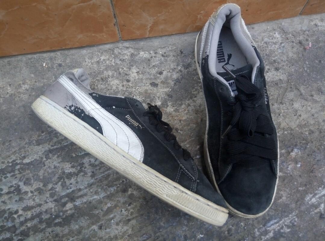 puma suede motif