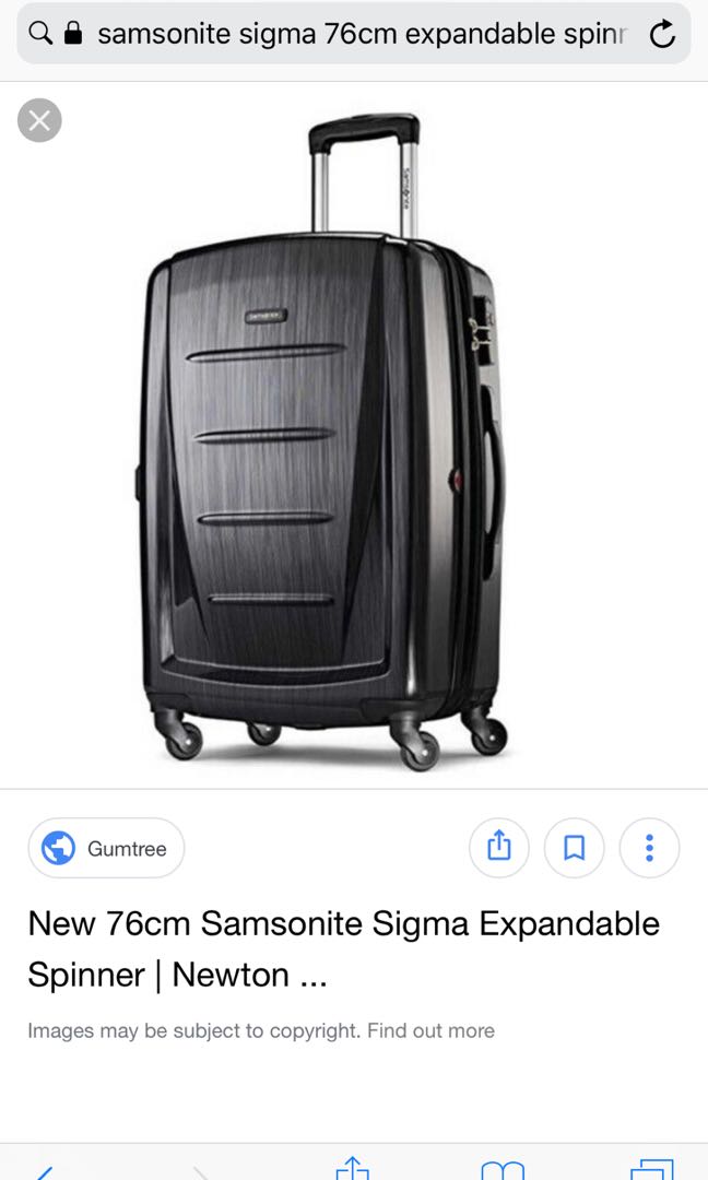 Samsonite Sigma Spinner 76 28 expandable Hobbies Toys Travel