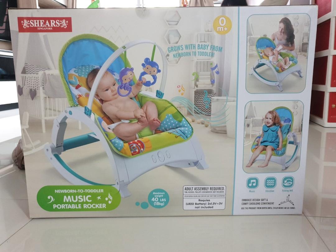 portable rocker for newborn and toddlers
