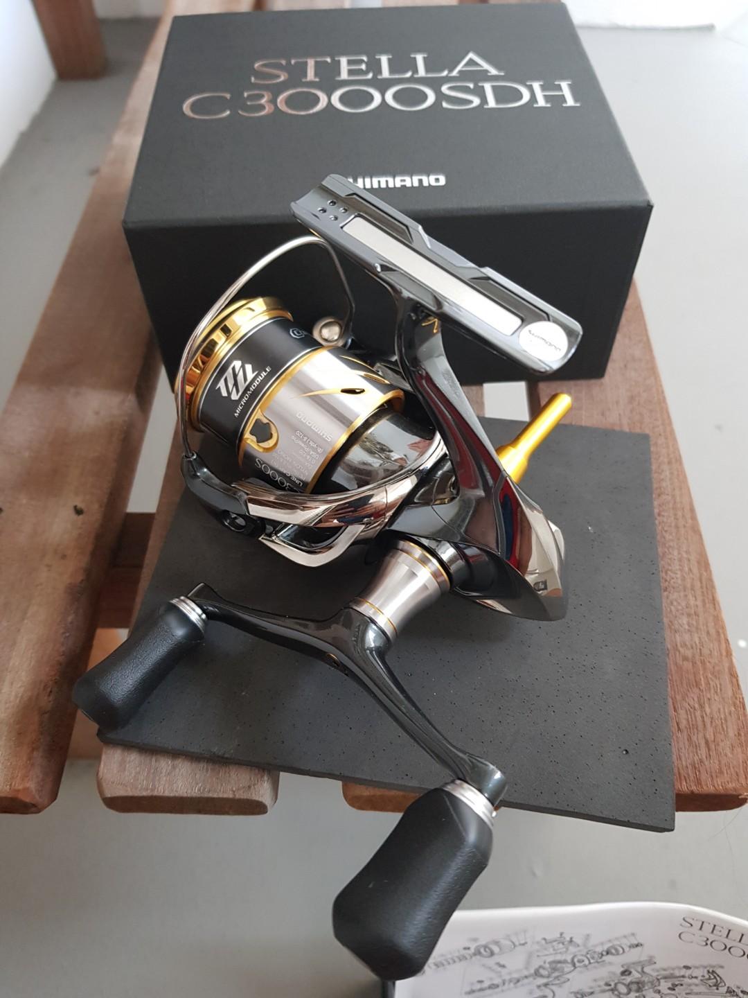 シマノ 10STELLA C3000SDH 希少美品♪ SHIMANO ステラ 名機種 エギング