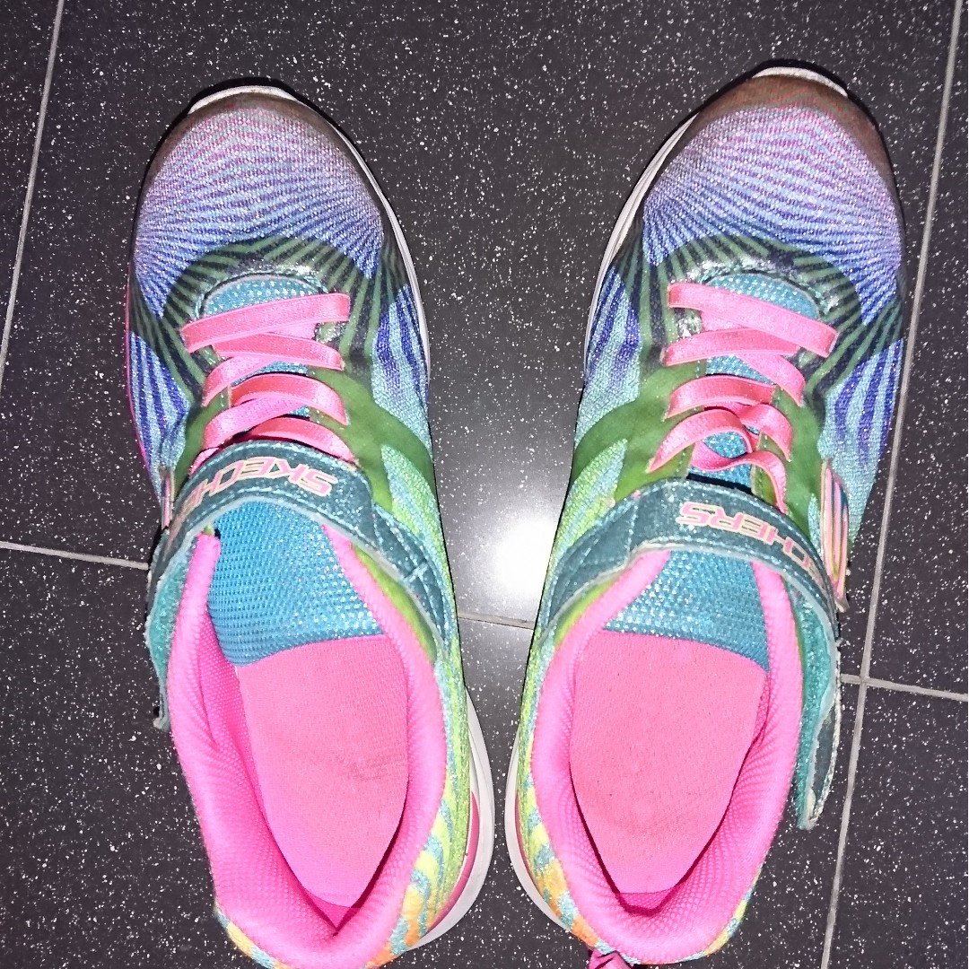 rainbow skechers shoes