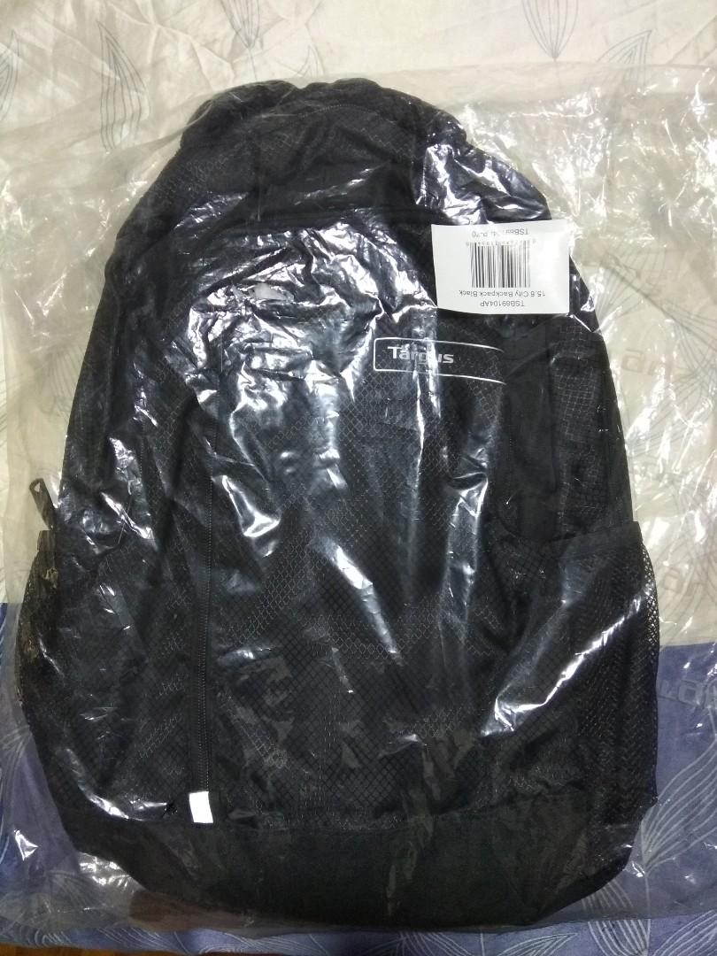 Targus 15.6" City Sport Backpack (Black), Men's Fashion, Bags
