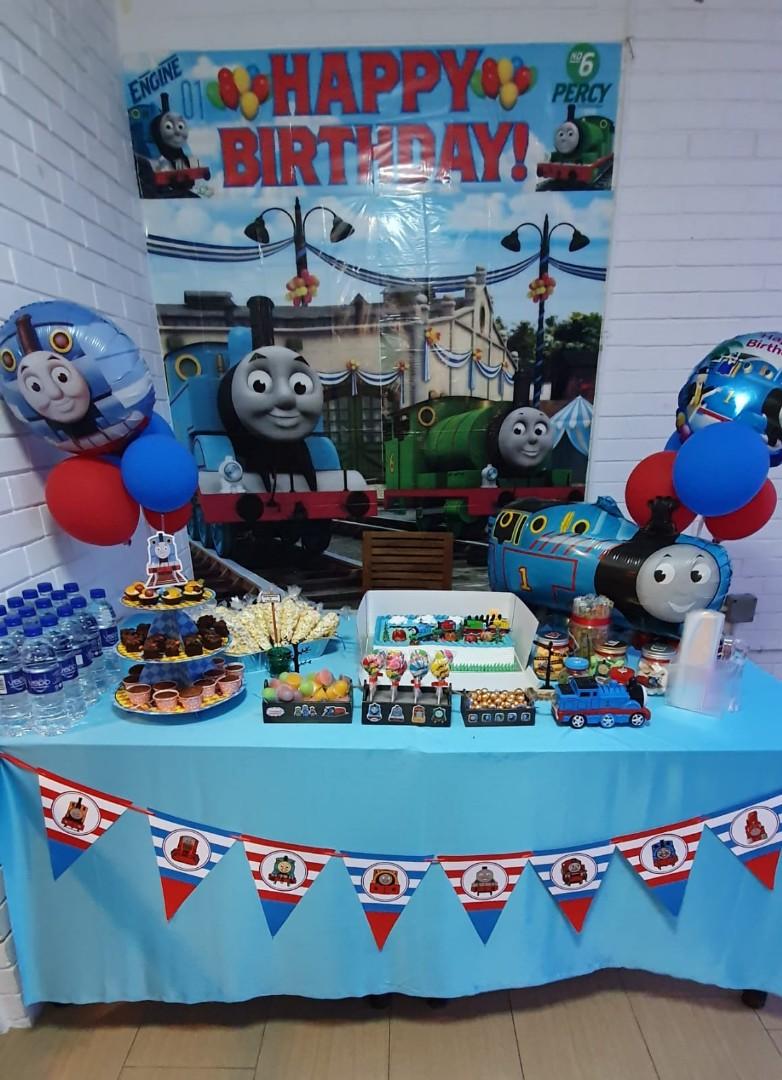 Thomas and friends party theme decorative stick character.