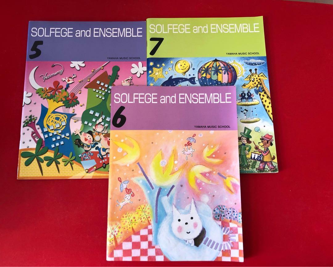Tom Lee Yamaha Music School Books Jxc Solfege And Ensemble 5 6 7 Cd通利教材 興趣及遊戲 書本 文具 小朋友書 Carousell