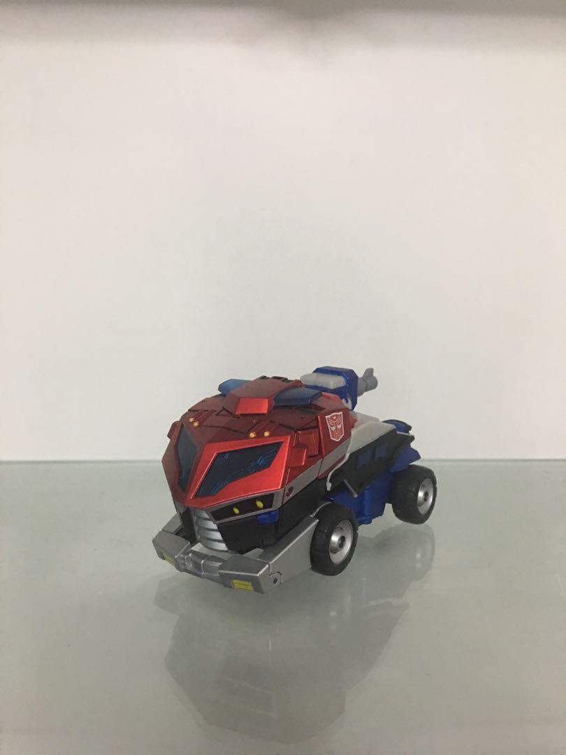 Transformers Animated Optimus Prime Toys Games Bricks Figurines On Carousell