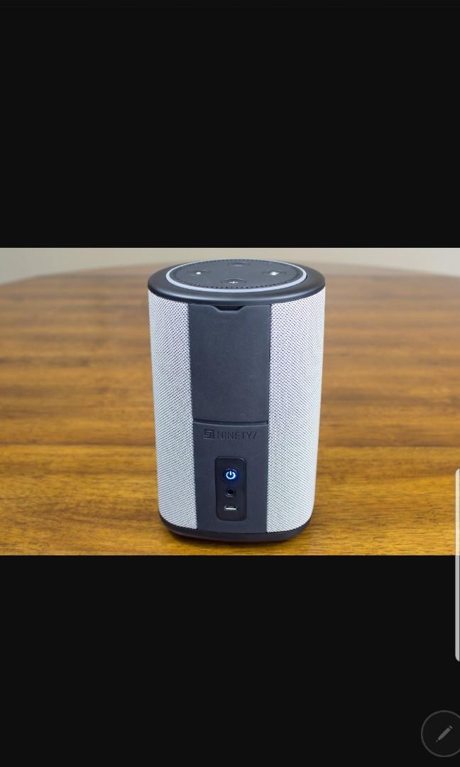vaux portable speaker for echo dot