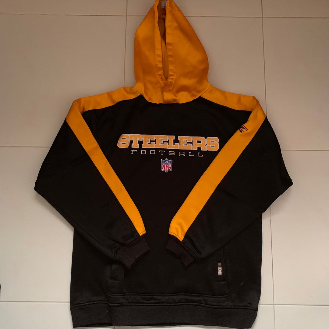 VINTAGE Reebok Steelers Hoodie, Men's 