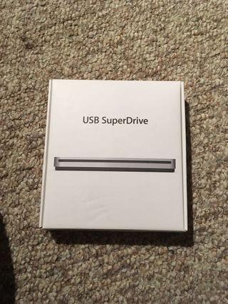 Apple external CD/DVD drive with USB connection