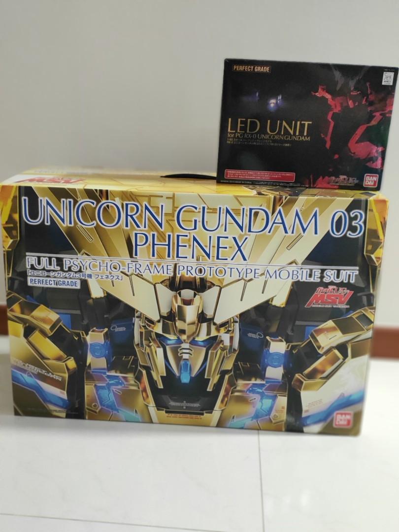 1 60 Pg Phenex Unicorn Gundam Led Unit Toys Games Bricks