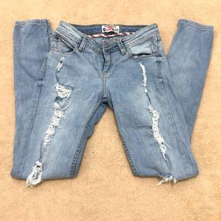 Terranova Low-waist Tattered Jeans/Pants