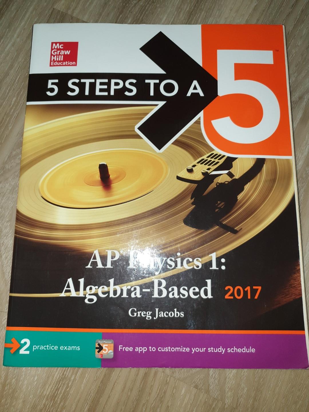 5 Steps to a 5 (AP Physics 1), Hobbies & Toys, Books & Magazines, Assessment Books on Carousell