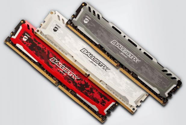 8GB RAM DDR4 Ballistix Sport LT 8GB 2666 MT s 288 Pin UDIMM DDR4 PC4 19200 Memory Module CL 16 Single Ranked x8 Unbuffered 1024Meg x 64 Non ECC