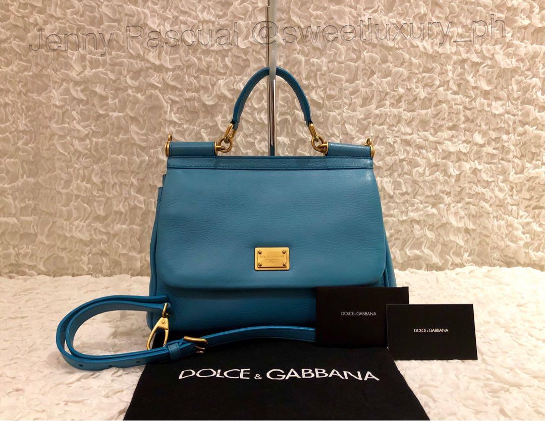 98% NEW DOLCE & GABBANA MISS SICILY SOFT MEDIUM, Luxury, Bags & Wallets on  Carousell