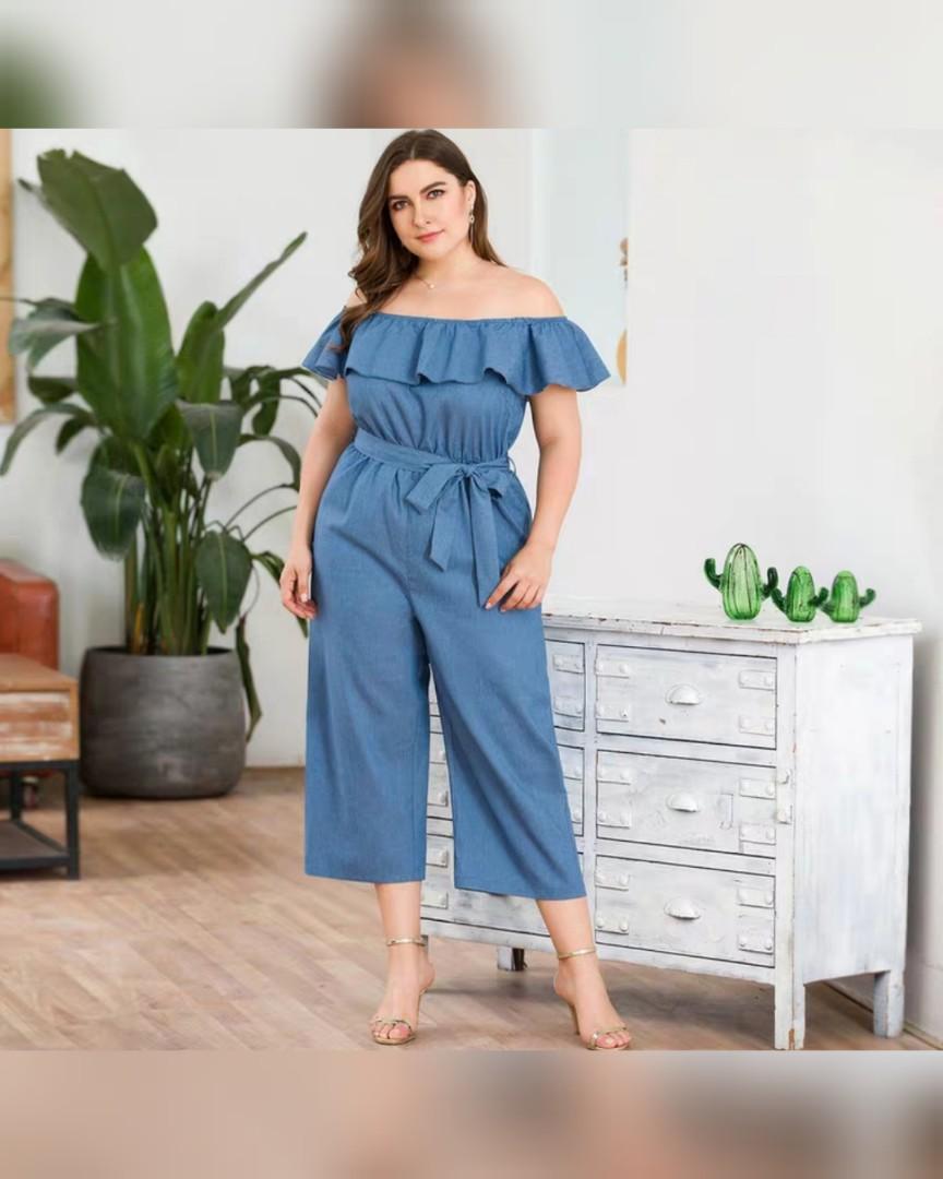 denim jumpsuit size 18