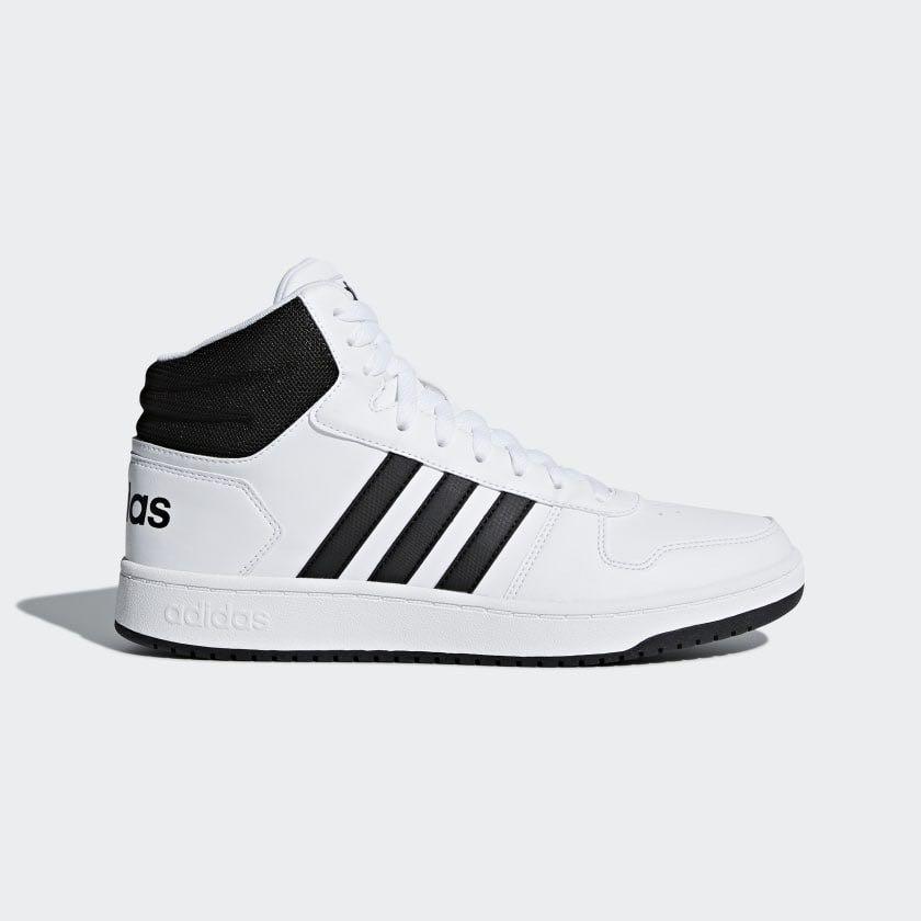 Adidas High-Cut Sneakers (Hoops 2.0 Mid Shoes), Men's Fashion, Footwear,  Sneakers on Carousell