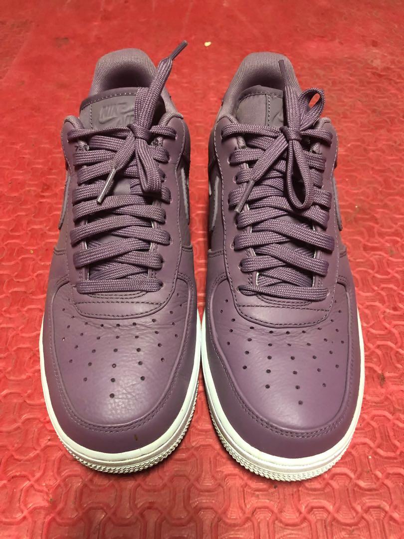 Air force 1 low purple (Category: Sneakers) located in Manila. Submitted by bachus (Listing ID 246234515, Image 1). Description: Pre owned mint condition air force 1 low violet with og box us 8.meetup makati or taguig.can be delivered via grab at ur expense.
