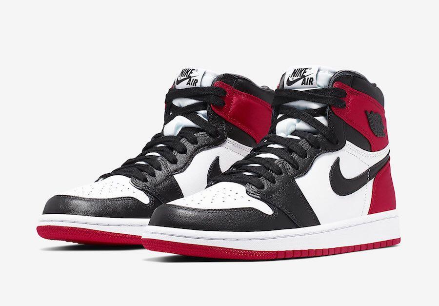 jordan 1 satin black toe mens
