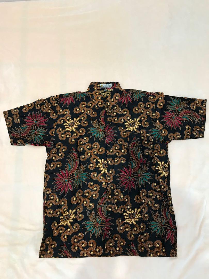 batik polo shirt