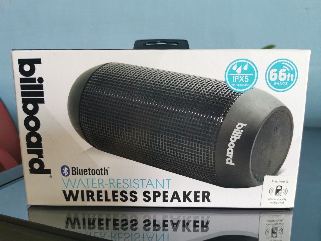 Billboard wireless discount speaker water resistant