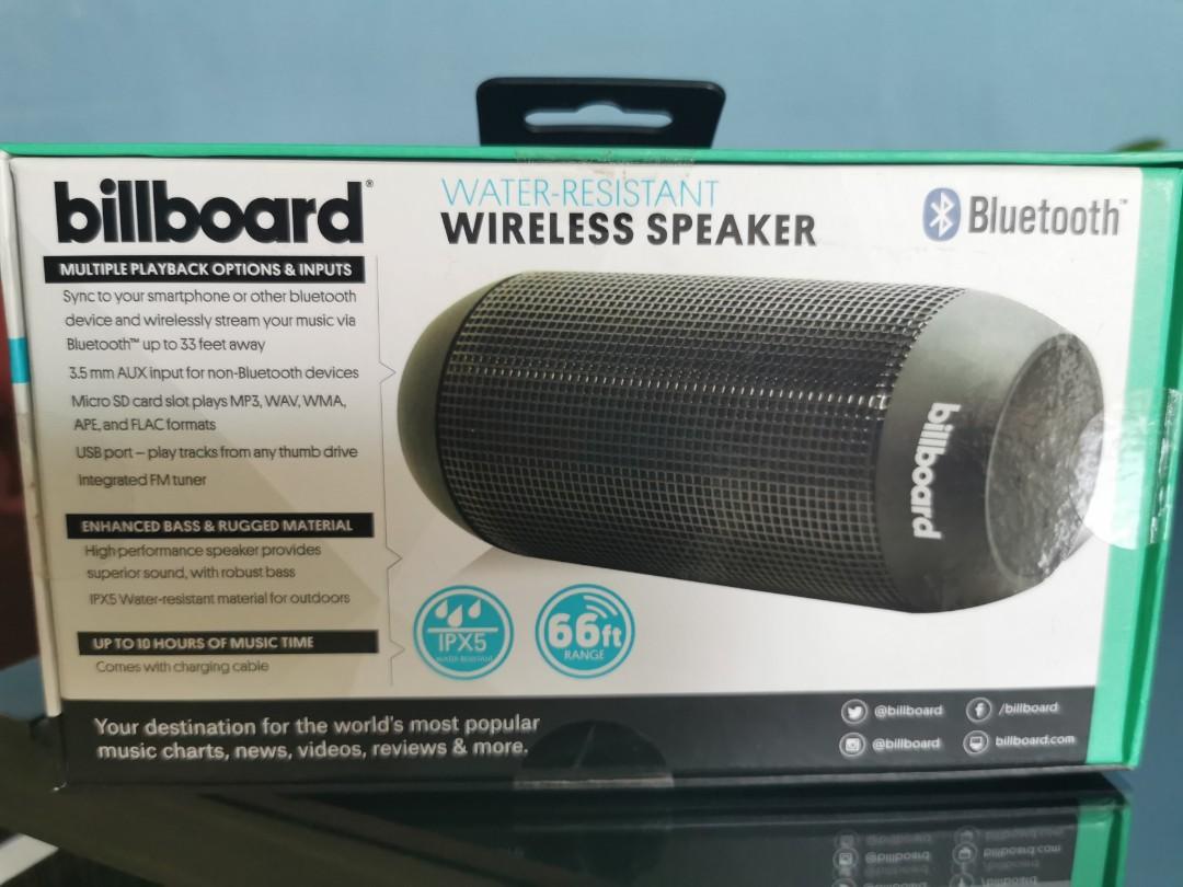 Billboard rugged wireless speaker clearance