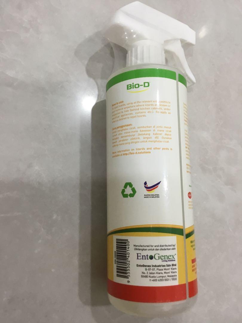 BioD Orbit Lizard Repellent Spray 500ml Big Btl, Everything Else on