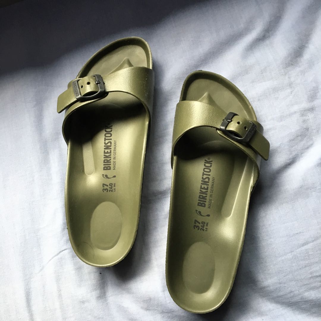 Birkenstock madrid eva hotsell green