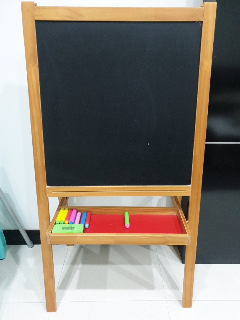 Blackboard/Whiteboard Easel, Babies & Kids, Baby Nursery & Kids Furniture, Kids' Tables & Chairs