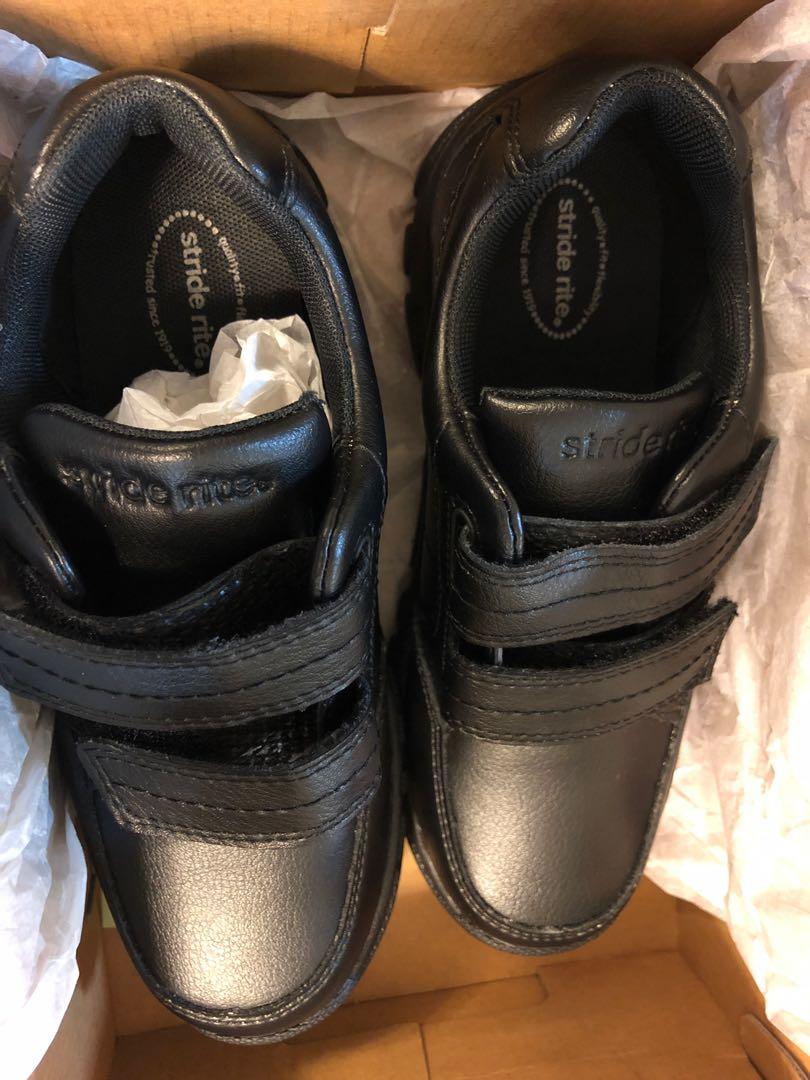 stride rite black school shoes