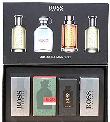 hugo boss miniature aftershave collection